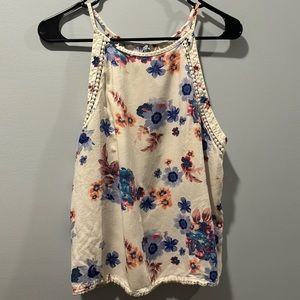 XL Miss floral tank